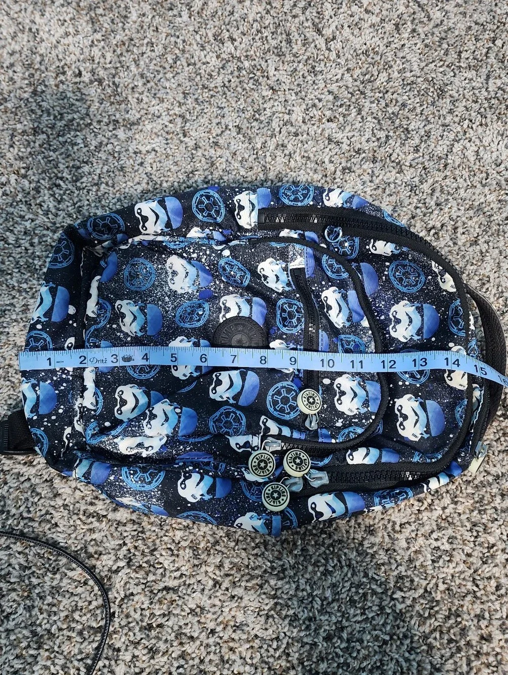 Kipling x Disney Star Wars Seoul Backpack - Stormtrooper Print (No Charm)